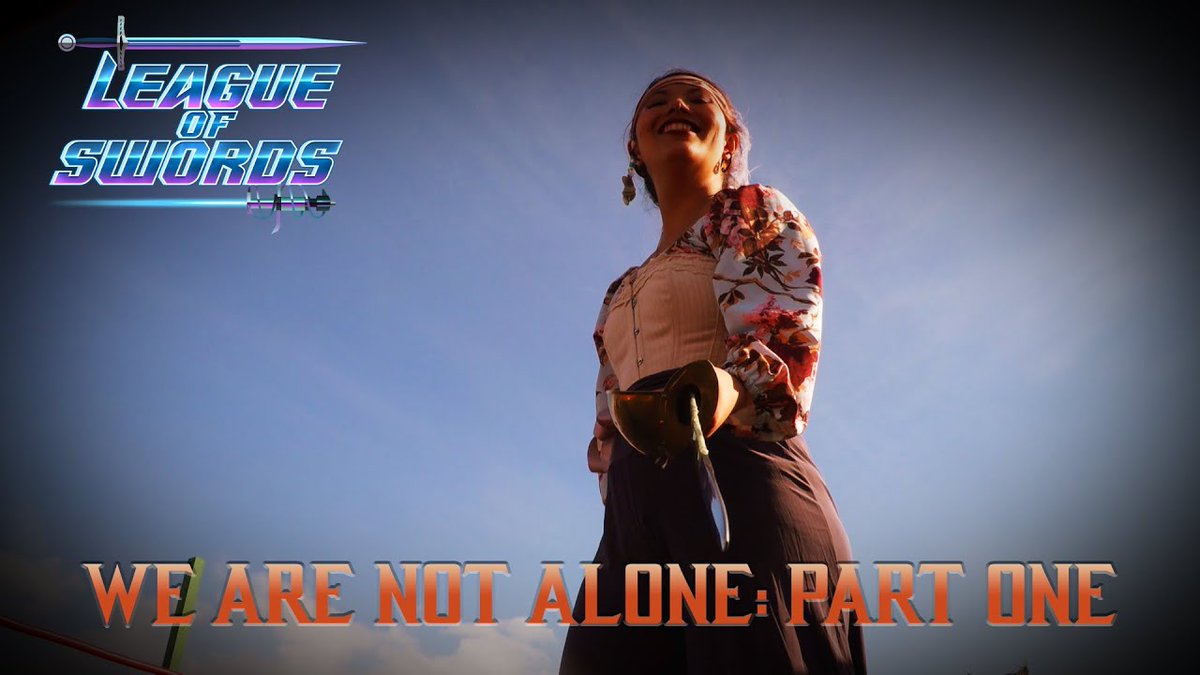 The next chapter of The League of Swords starts now! "We Our Not Alone", goes live on our YouTube tomorrow at noon, but our Patreon subscribers have had it for three hours now! Sign up and get immediate access, plus behind the scenes chats every month. Link in bio!