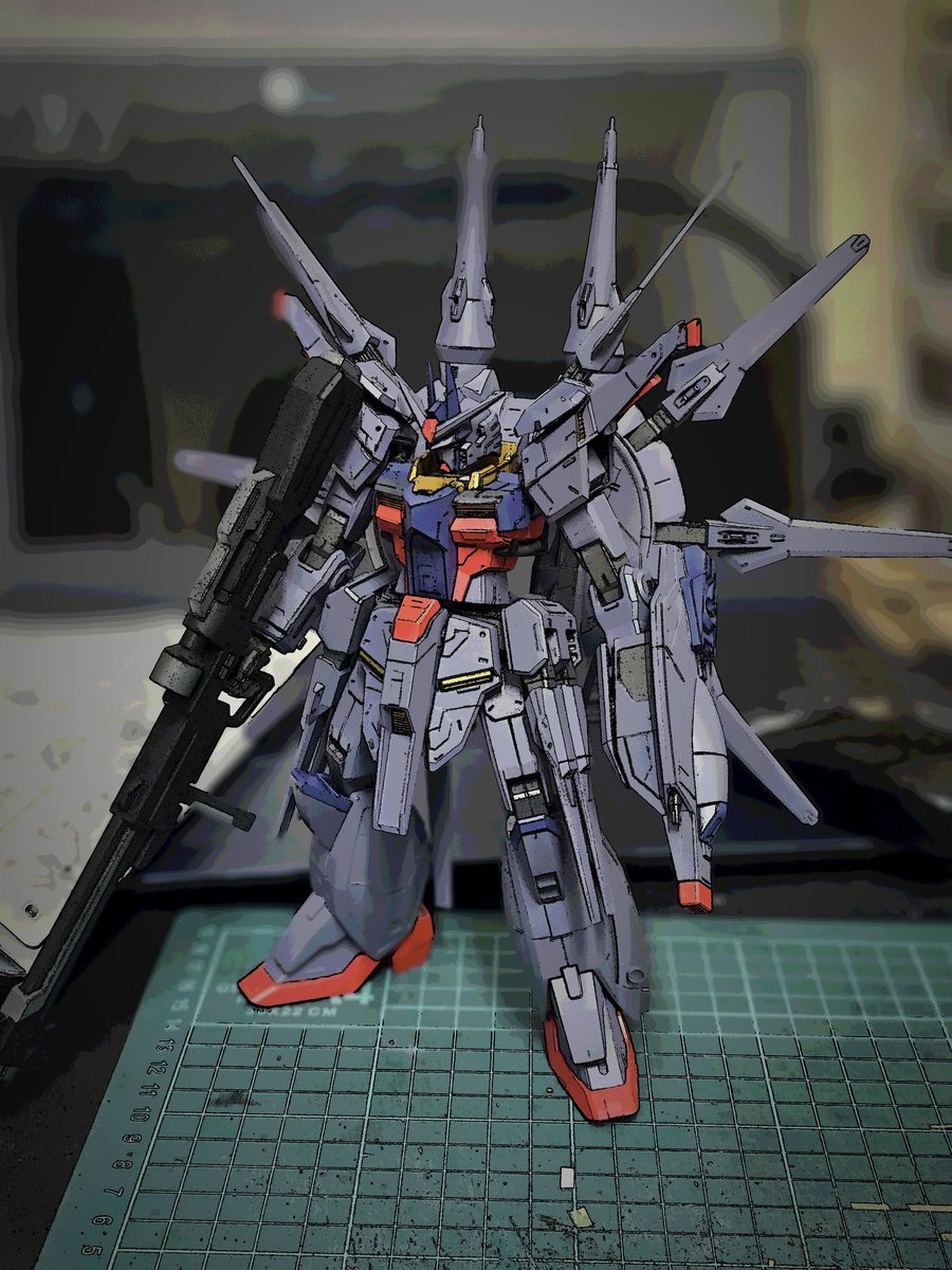 プロヴィデンス風レジェンドガンダム カラーリング迷走中🫠 悪い