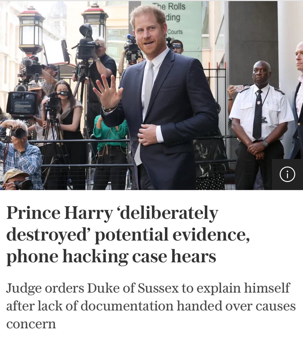 JenCarsonTaylor's tweet photo. The Very Day this story broke (of Harry having deliberately destroyed evidence) his team announced — huzzah! — he had been given a new award.

This is what Harry & his team do. They deflect a story that makes them look poorly, a story that exposes him and his dishonesty, his disgraceful character,  with a story to take our attention away.