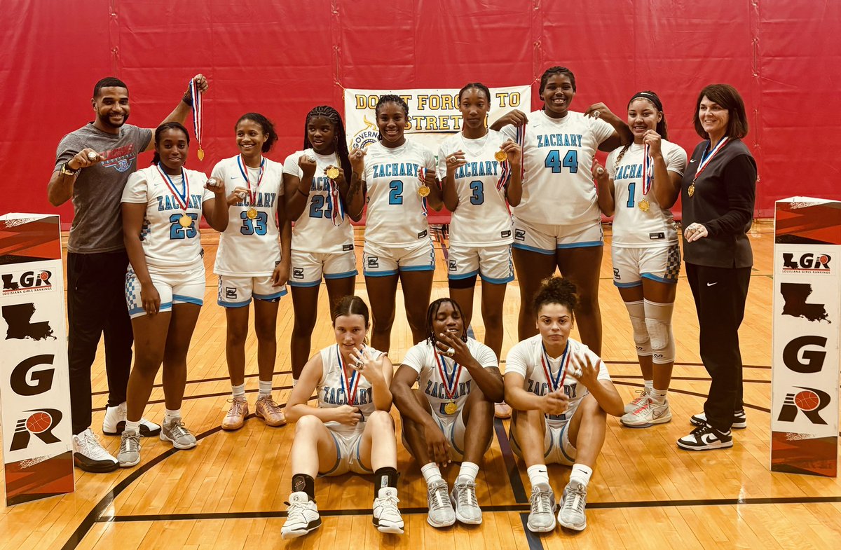 ZHS_LadyBroncos's tweet photo. Great weekend @LgrBasketball Governor’s Games. “Total team effort” as we finished tournament champs 🥇with our senior @TiarraMcpipe leading the charge and winning MVP‼️ https://t.co/nUguc2sXMF