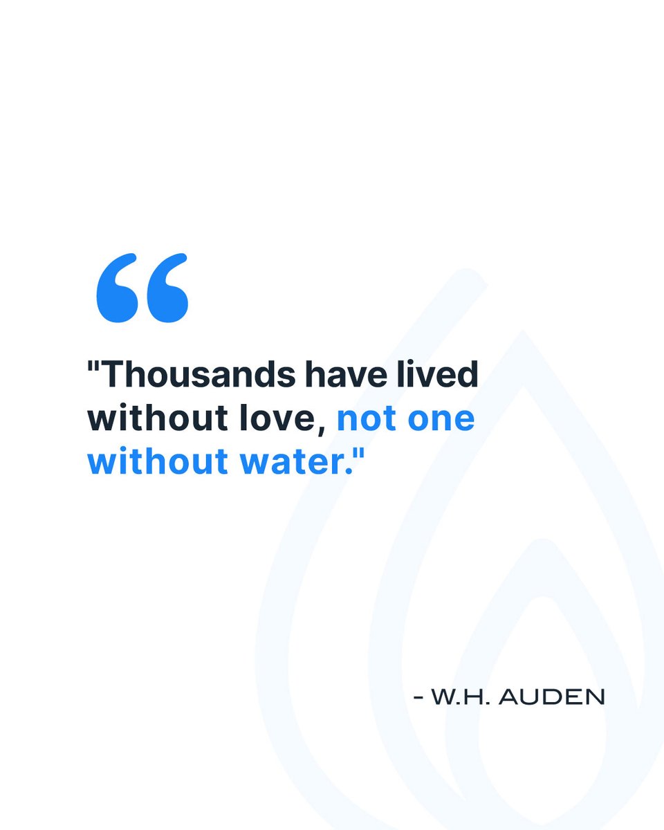 WaterTimer_'s tweet image. This profound statement underscores the indispensable role of water in our existence. 

Let's heed this wisdom by championing water conservation efforts and embracing sustainable practices. 

Together, we can safeguard this vital resource for future generations.

#watertimer