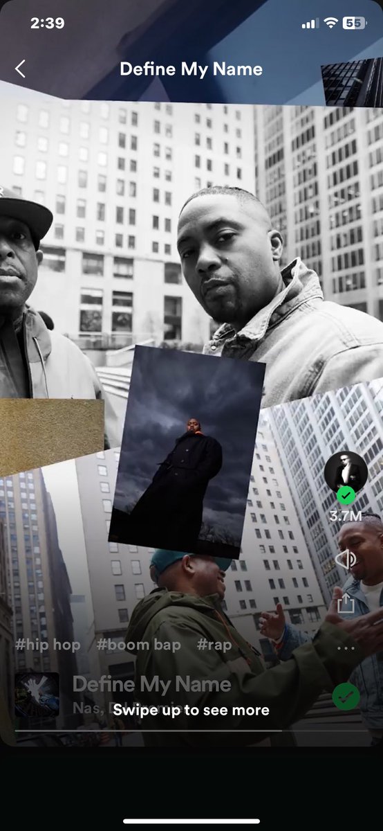 BlackBondGirl's tweet photo. I thought by 40 rapping was corny
How wrong was I ~ @Nas #Nas
#DefineMyName #blackbondgirl #hiphop https://t.co/qUYCWRKoHb