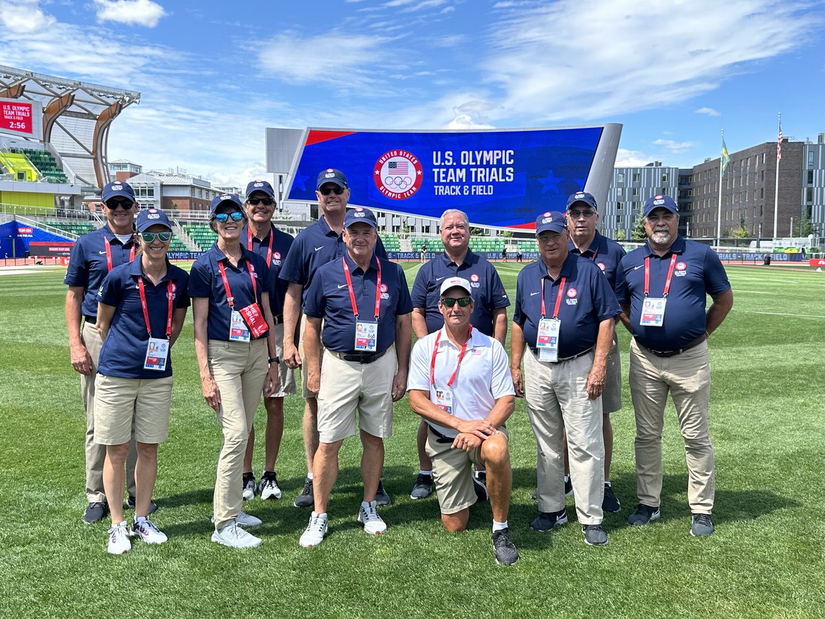 mahonsports's tweet photo. As #TrackFieldTrials24 enters final day congratulations to the 18 @DrakeRelays officials who worked this event. https://t.co/A7ROljUbWG