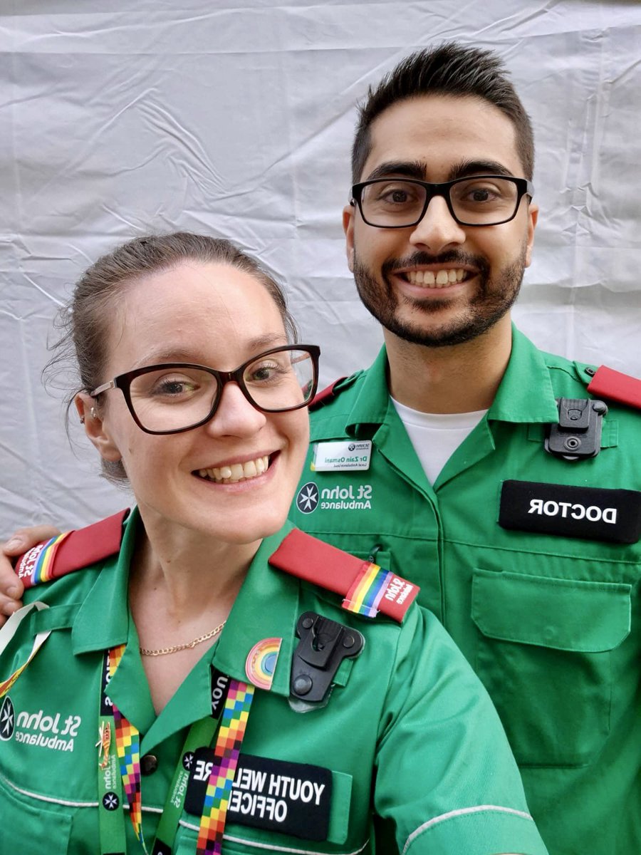 Proud to have been part of the <a href="/stjohnambulance/">St John Ambulance England</a> team supporting <a href="/PrideInLondon/">Pride in London</a> this weekend 🏳️‍🌈