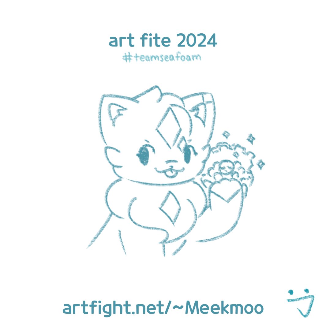 meekvaporeon's tweet photo. Participating in Art Fight 2024!! ⚔️🎨
https://t.co/YfjI0Ydosq

#artfight2024 #teamseafoam https://t.co/laAAC2CEty
