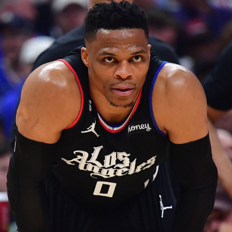 TheHoopCentral's tweet image. REPORT: The Clippers are working to try and find a trade for Russell Westbrook, per @JakeLFischer.