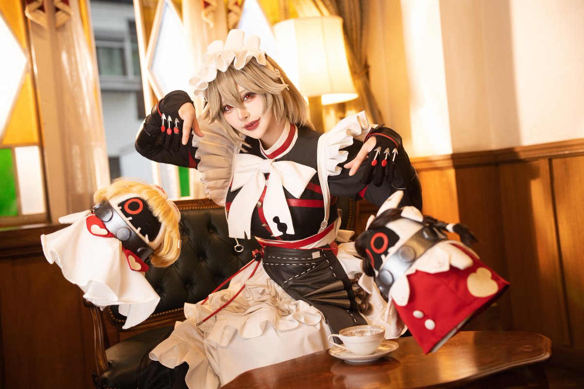 次なるご主人様ですわね？

エレン（@Sithle011）
カリン（@_taka_nene21）
出番まであと三日、ヴィクトリア家政の奉仕をお見せしましょう。

https://t.co/ueNUQsKX2m

#ゼンゼロ
#ゼンゼロ移住計画
#ゼンゼロカウントダウン https://t.co/9QnO5SJIVH