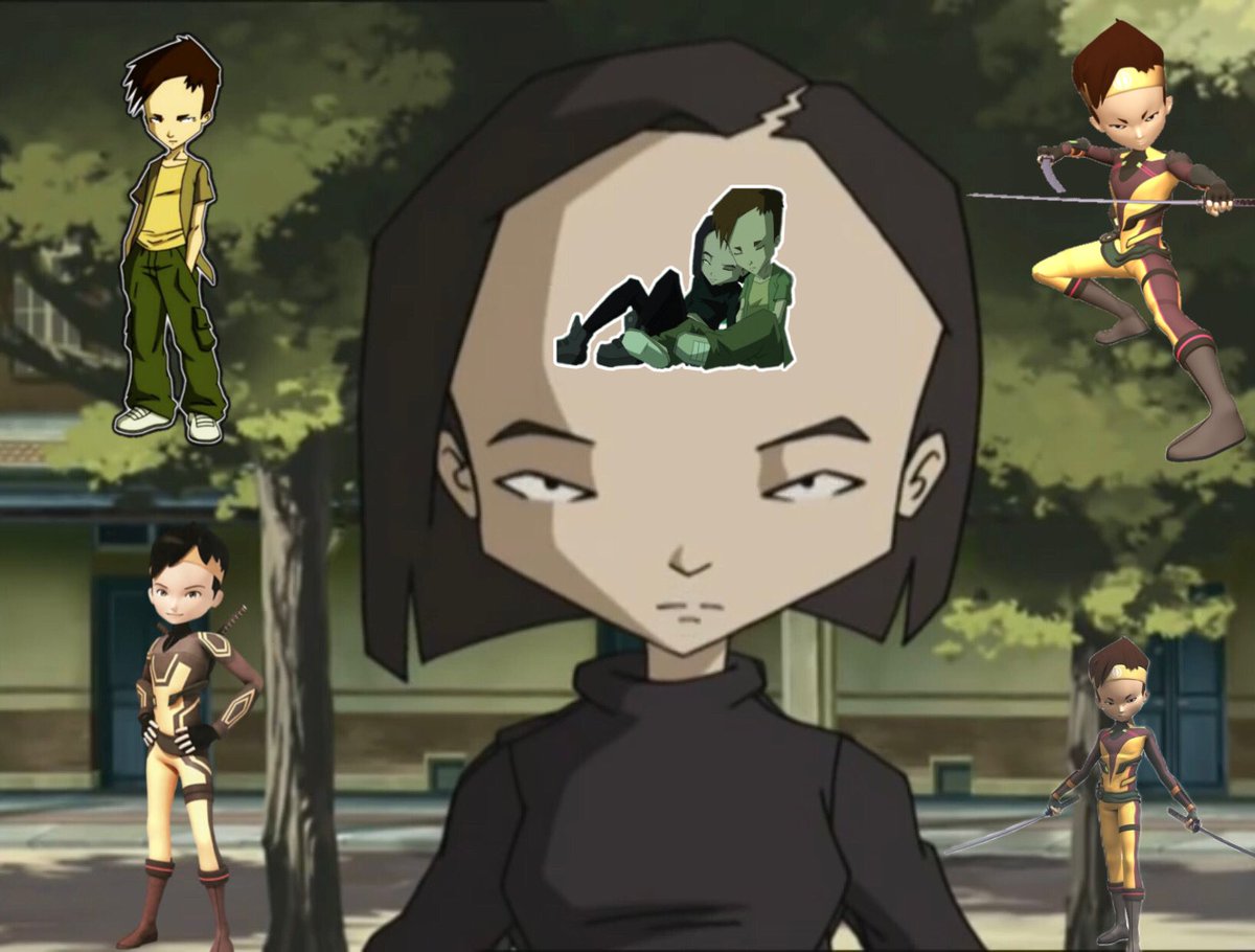 LyokoLitaaah__'s tweet photo. #CodeLyoko #YumiIshiyama #CodeLyokoMeme #CodeYumisForehead 

Alright so I decided to do this because I love Yumi’s forehead so… 

Yumi’s brain be like:

—

P.S Don’t kill me for adding Ulrich from Evolution in the 2nd picture 🤡 https://t.co/5bK1aSVABY