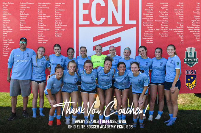 Avery Searls (@averysearls) on Twitter photo That’s a wrap on ECNL Playoffs 2024! So proud of our team and everything we have accomplished this season, can’t wait to see what we do next year! Thank you to all the coaches who attended our games this week!!
#ECNLPLAYOFFS <a href="/ECNLgirls/">ECNL Girls</a> <a href="/ohioelite/">Ohio Elite Soccer Academy</a> <a href="/ImYouthSoccer/">ECNL/GA/Recruiting/College Soccer</a> <a href="/PrepSoccer/">Prep Soccer ⚽️</a> That’s a wrap on ECNL Playoffs 2024! So proud of our team and everything we have accomplished this season, can’t wait to see what we do next year! Thank you to all the coaches who attended our games this week!!
#ECNLPLAYOFFS <a href="/ECNLgirls/">ECNL Girls</a> <a href="/ohioelite/">Ohio Elite Soccer Academy</a> <a href="/ImYouthSoccer/">ECNL/GA/Recruiting/College Soccer</a> <a href="/PrepSoccer/">Prep Soccer ⚽️</a>