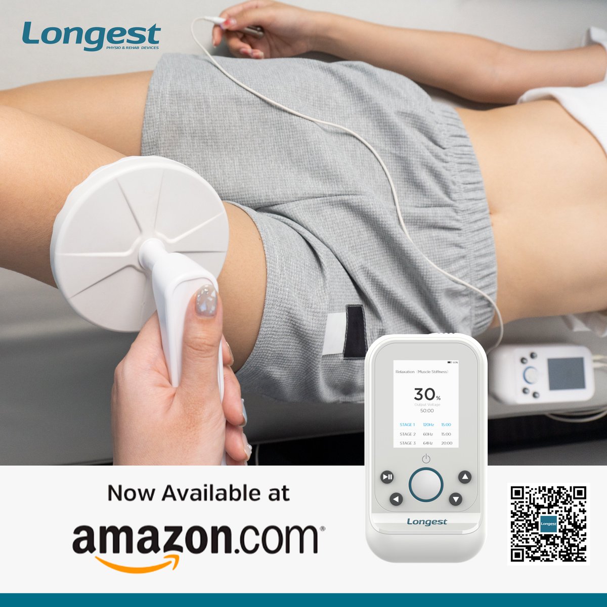 GzLongest's tweet photo. 📣 Attention all Amazon shoppers! 🎉 We are thrilled to announce the launch of our electrostatic oscillation therapy device #PowerOsci LGT-2360S on the Amazon store! 🚀 Get ready to experience the next level of #lymphedema care.
 
🛒 Shop now: https://t.co/1YTAMSwhw3 https://t.co/mrvITr5jLI
