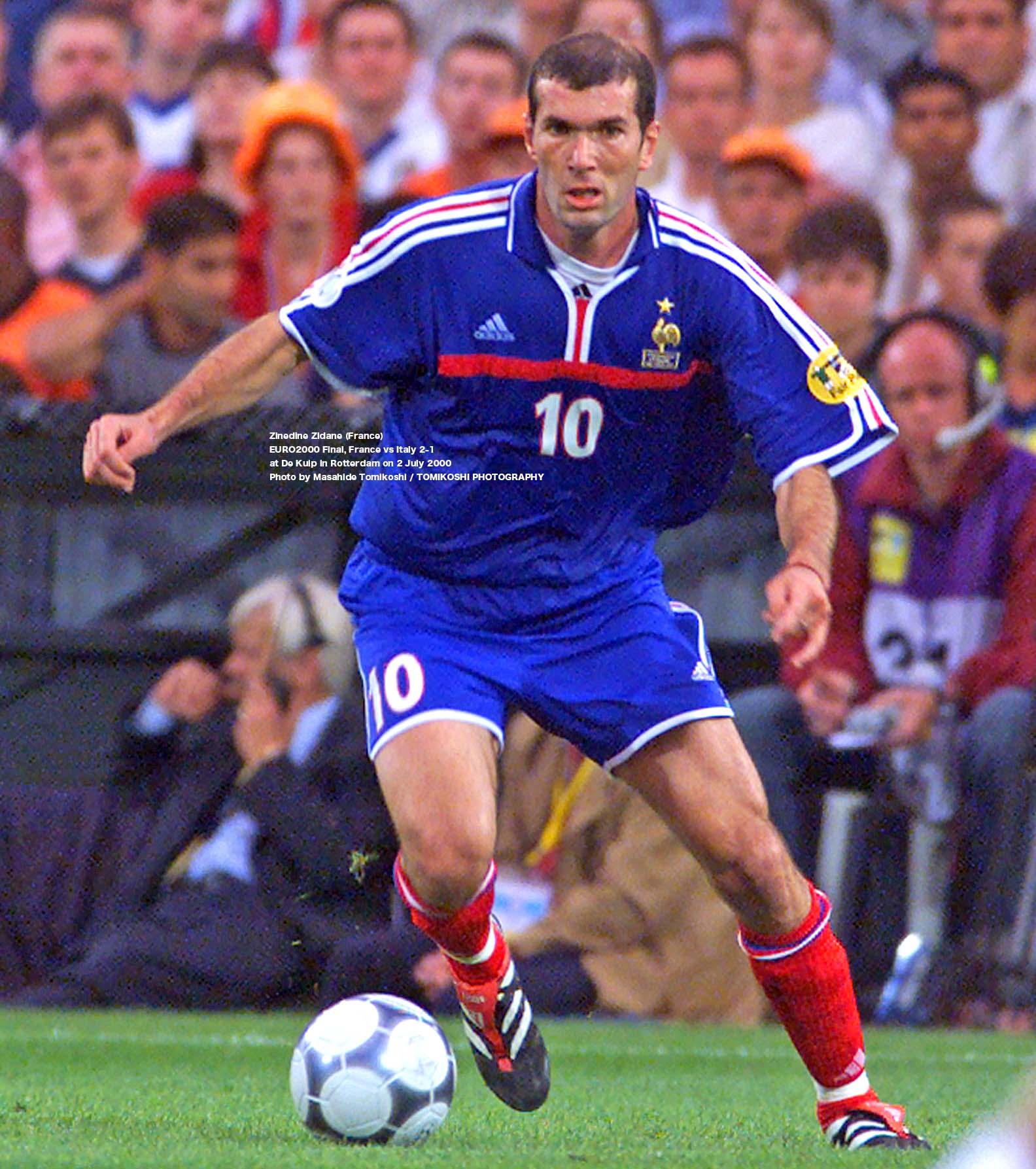 EURO2000優勝！フランス(A)#10ジダン ユーロ00 ZIDANE 正規 2XL