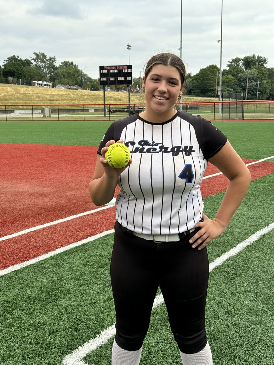 Congrats to Morgan Atwara who went deep today at Firestone Stadium!