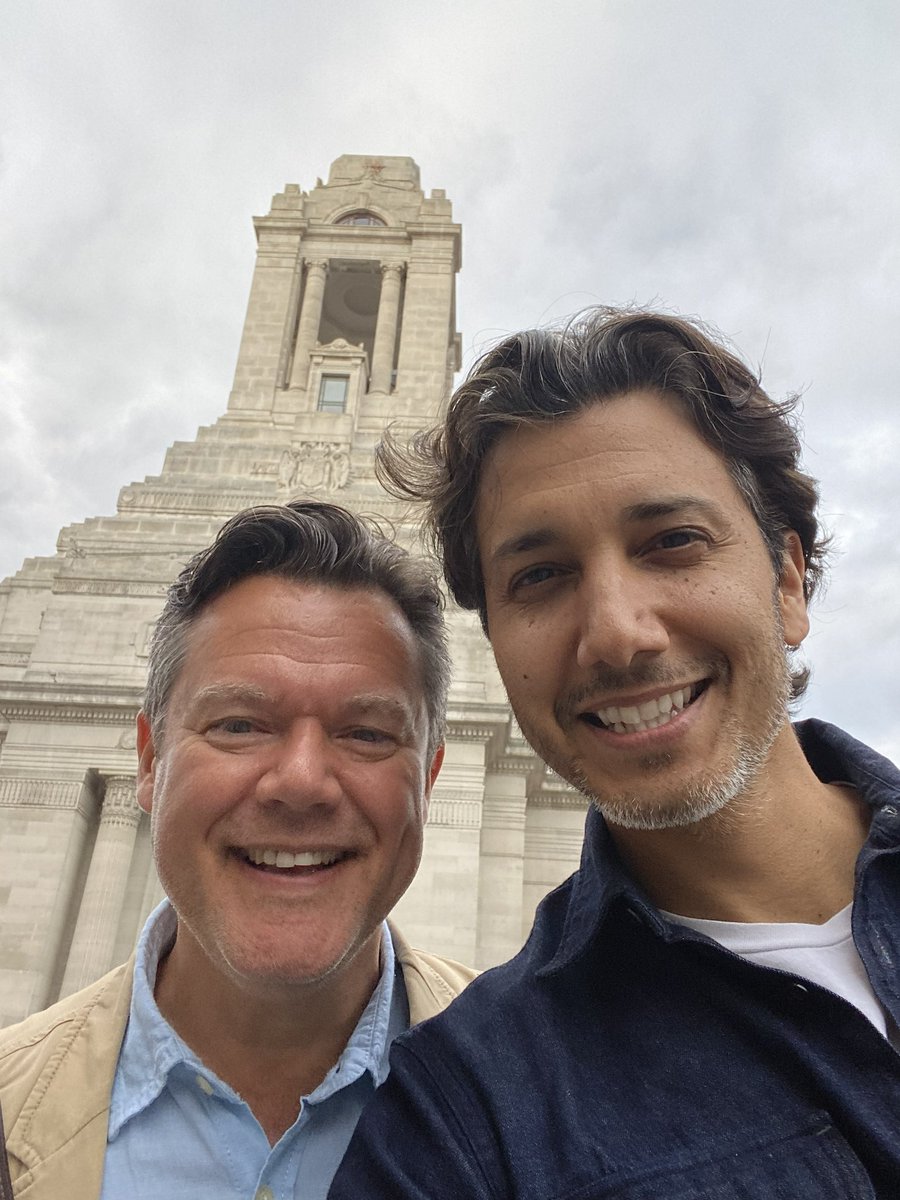 Dante and me IRL! 

We were sampling ciders in London’s Covent Garden post theatre trip [STANDING AT THE SKY’S EDGE - please see it if you can before it closes on August 3rd!]. 

Turns out we’re gonna be working together once again - and very soon…

What a time to be alive! 🤩⚡️