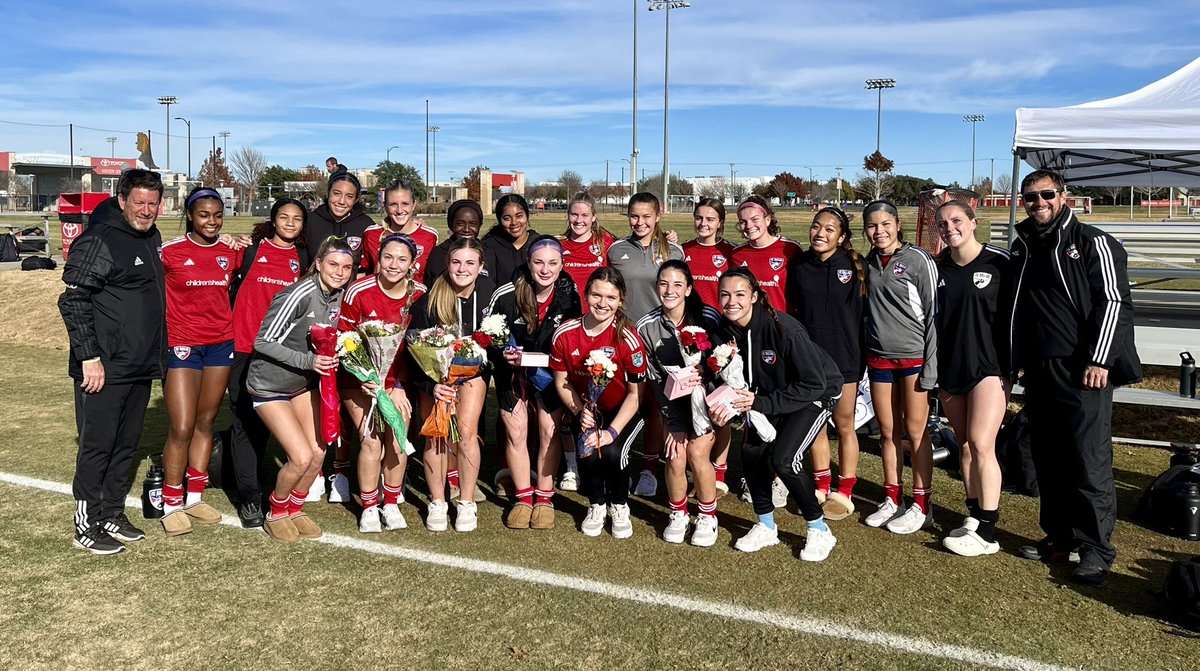 FCDallas06gECNL's tweet image. What a ride it’s been! Even though our team’s @FCDwomen club journey is done, we will continue to support & cheer for each other at the next level! Go be great, Ladies! 🫶 Thank you to our coaches @mattgrubb16 & @CoachDanBass for everything! #DTID #CEFHAI #HnH ❤️💙✌️