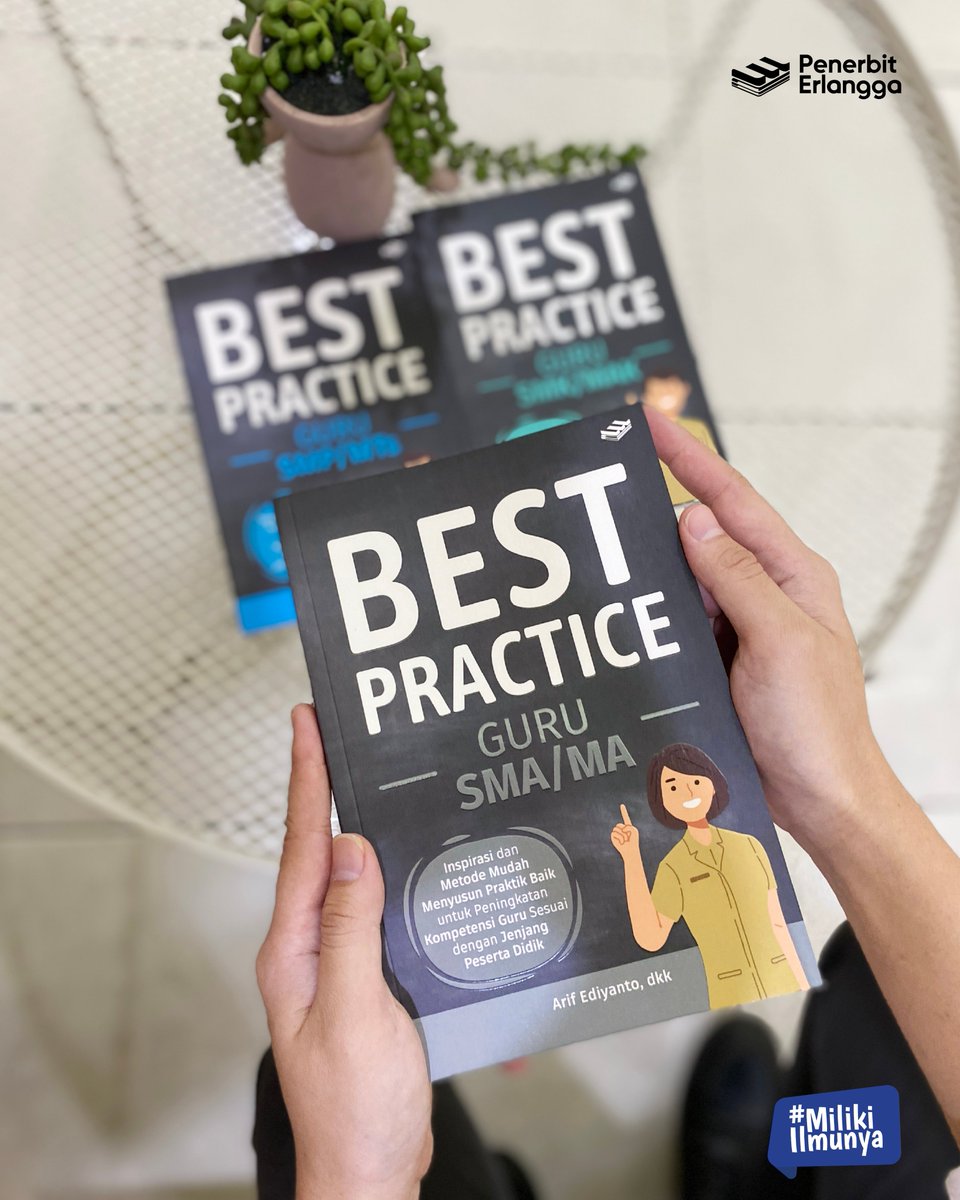 Sahabat Erlangga,
Buku Best Practice Guru SMA/MA hadir untuk membantu para guru jenjang SMA/MA dalam menerapkan berbagai praktik baik dalam pembelajaran. Melalui buku ini, guru dapat meningkatkan kompetensi menulis karya ilmiah dan berbagi praktik baik.
#MilikiIlmunya