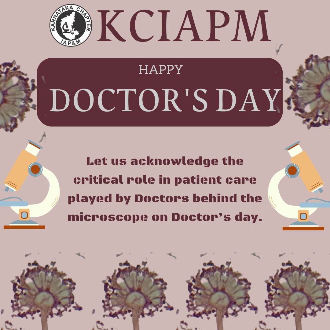 "Happy Doctor's Day to all the dedicated pathologists out there! 🎉 Your expertise and precision in diagnosing and understanding diseases make an invaluable contribution to healthcare. Here's to celebrating your important role in medicine today and every day! 👩‍⚕️🔬"