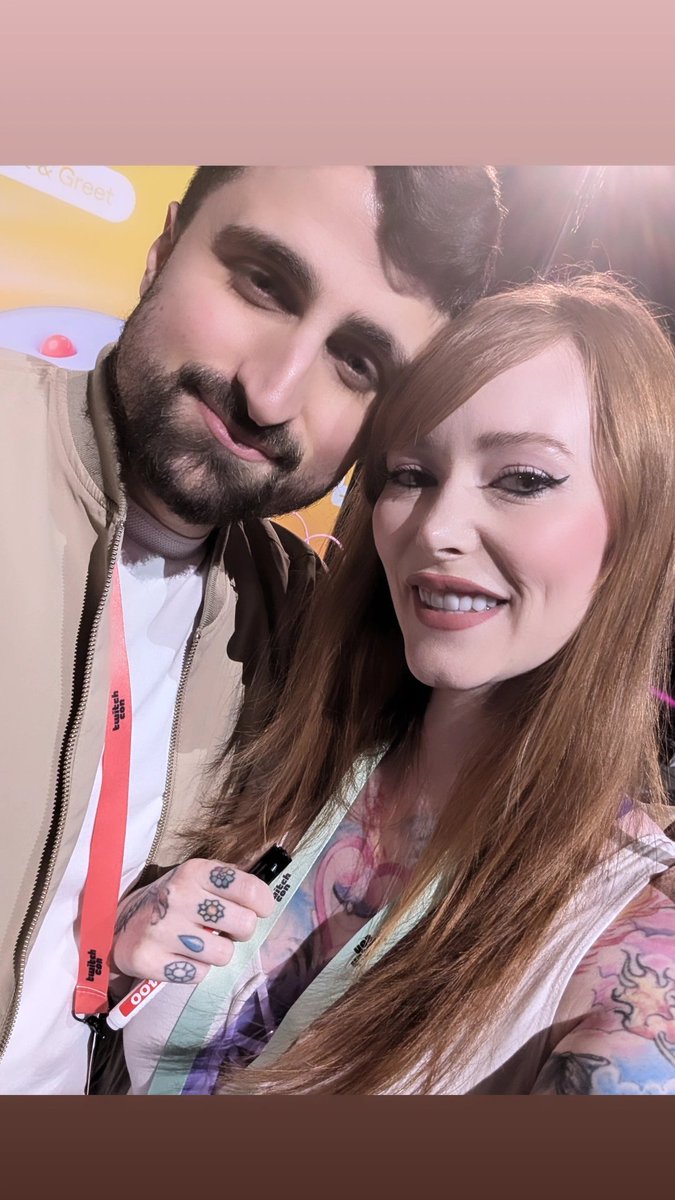 One of the most humble, kind, fun and genuine of souls <a href="/OtzdarvaYT/">Otzdarva</a> ❤️ so grateful I got to meet and hang out with you! 🥹 Thank you again for being so amazing!