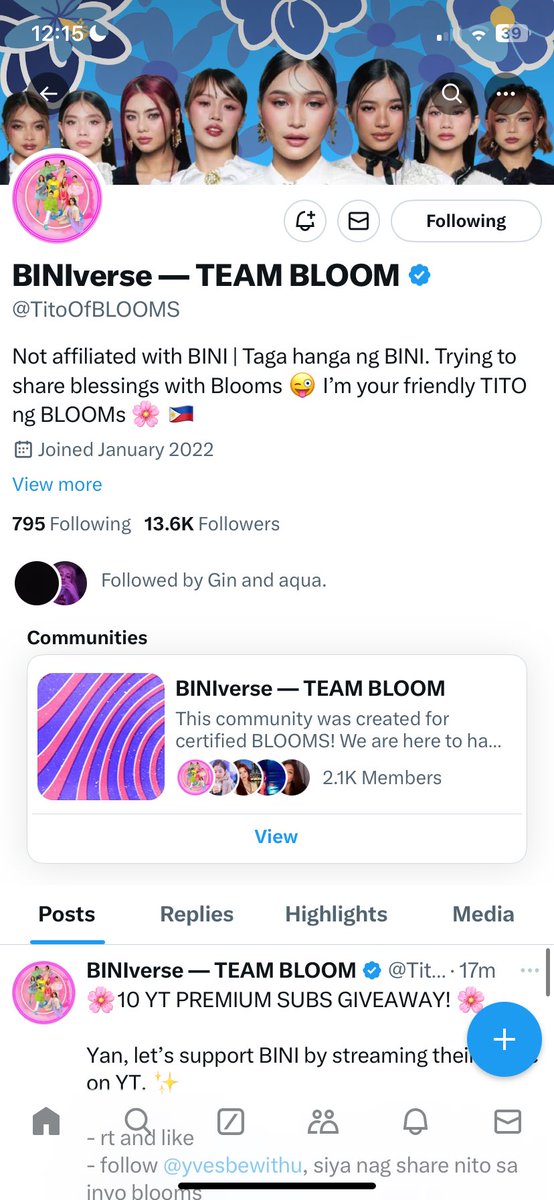 ixsshi's tweet photo. @Aliwithtripleii @TitoOfBLOOMS thank u po !!!! https://t.co/Ag0kDaUoF6
