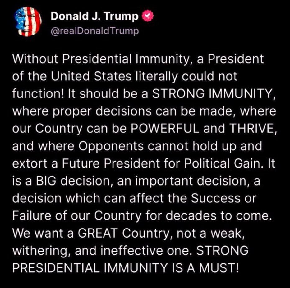 TeaPainUSA's tweet photo. Fun Fact: 45 of 46 American presidents never needed “Strong Immunity.” https://t.co/FLPoH3PsIo