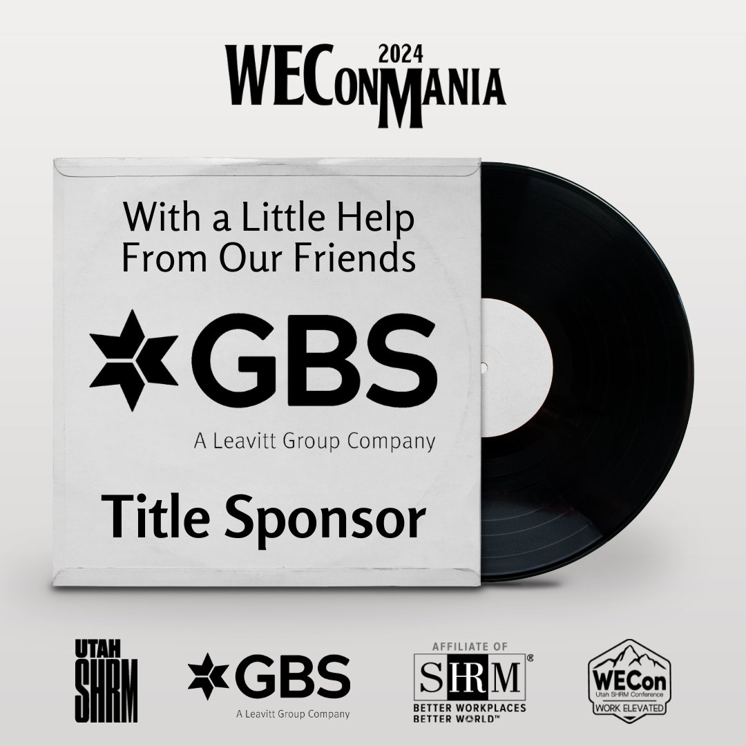 Utah SHRM (@utahshrm) on Twitter photo We are happy to announce GBS Benefits is again the Title Sponsor for WECon this year!
WECon wouldn’t be possible without a little help from our friends, and <a href="/gbsbenefitsinc/">GBS Benefits Inc.</a> has been the best friend we could ask for.
gbsbenefits.com
weconutah.com We are happy to announce GBS Benefits is again the Title Sponsor for WECon this year!
WECon wouldn’t be possible without a little help from our friends, and <a href="/gbsbenefitsinc/">GBS Benefits Inc.</a> has been the best friend we could ask for.
gbsbenefits.com
weconutah.com