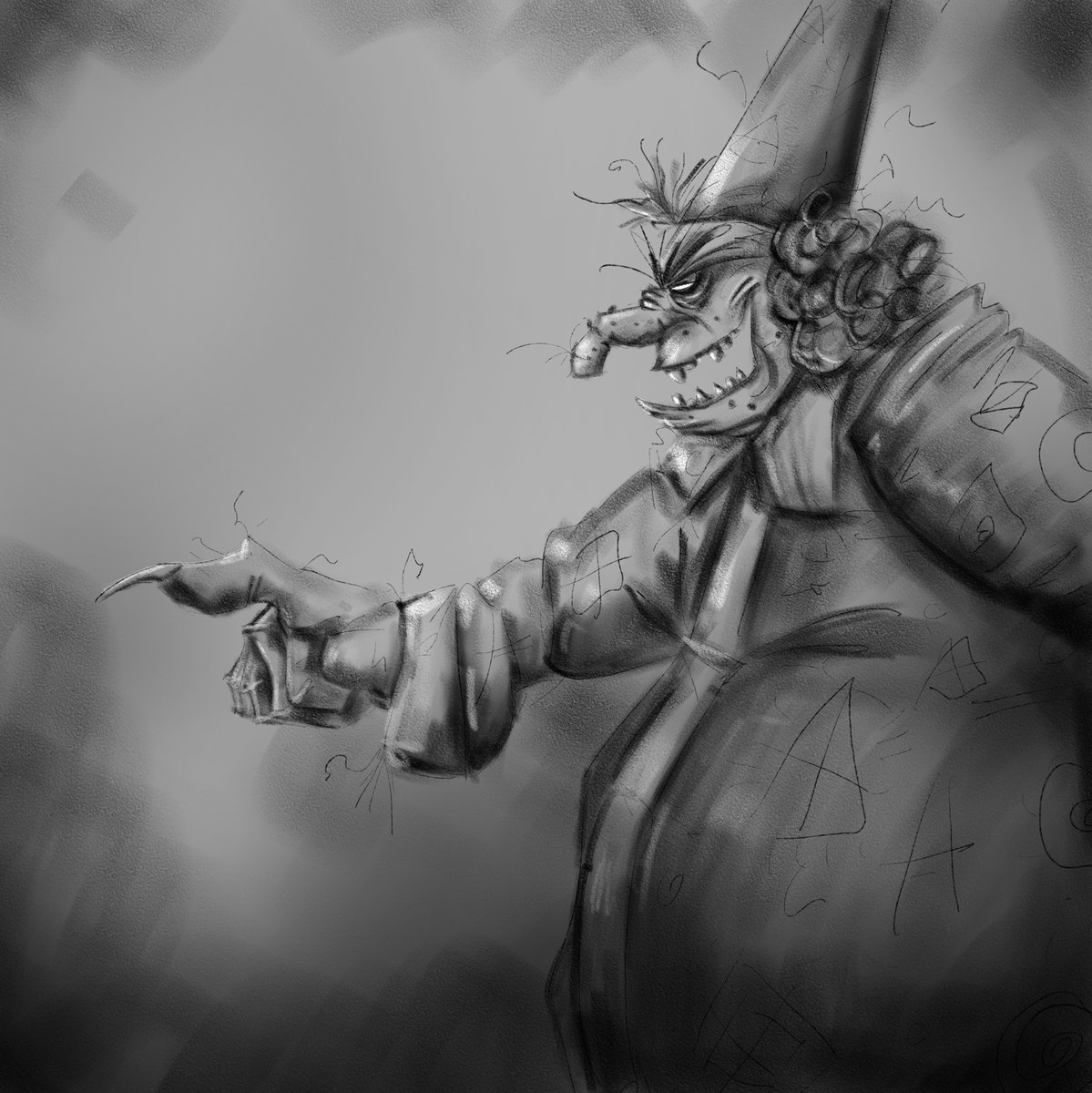 Rabenknar's tweet image. "go on, back to work!"
I really like drawing Zwackelmann:)

#Art #Fanart #Hotzenplotz