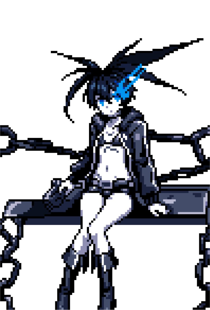 JamesCrossDS's tweet image. Después de algunas semanas llenas de trabajo, al fin me dí un tiempo y pude terminar este Pixelart de Black Rock Shooter, espero les guste 💚💙🔥
#BlackRockShooter
#BRS
#MatoKuroi
#YomiTakanashi
#Huke
#Ryo
#supercell
#pixelartist
#Pixelart
#DeadMaster
#HatsuneMiku
#VOCALOID