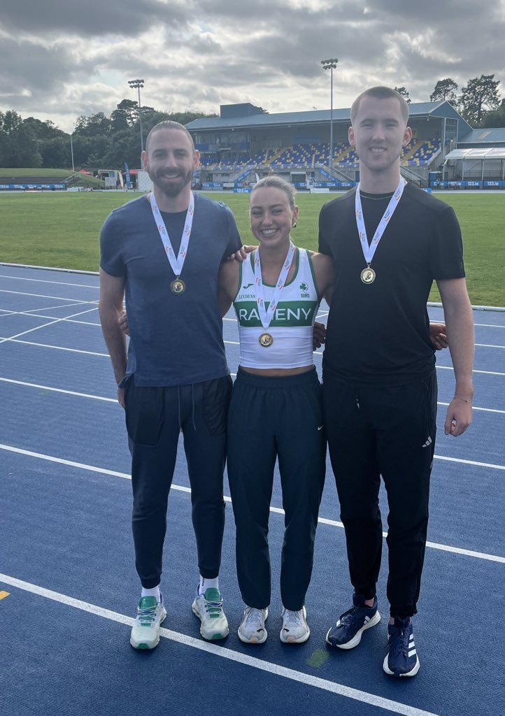 dublin_sprint's tweet photo. 110 Hurdles 🥇 
400 🥇 
400 🥇 https://t.co/y1gG9xDAue