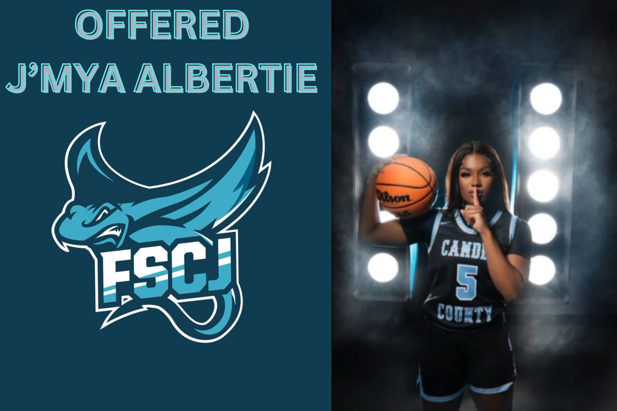 J’Mya Albertie (@albertiemya07) on Twitter photo i am blessed to receive an offer from Florida state college at Jacksonville💙.<a href="/FSCJWBB/">FSCJ Women’s Basketball</a> #AGTG🙏🏾.
<a href="/cchs_ladycatsbb/">Camden County High School Lady Wildcats</a>
<a href="/CoachLandoOTOD/">Rolando Phillips</a>
<a href="/CoachReese_6/">Quadrez Reese</a>
<a href="/sc2222222/">Scott Clarke</a> i am blessed to receive an offer from Florida state college at Jacksonville💙.<a href="/FSCJWBB/">FSCJ Women’s Basketball</a> #AGTG🙏🏾.
<a href="/cchs_ladycatsbb/">Camden County High School Lady Wildcats</a>
<a href="/CoachLandoOTOD/">Rolando Phillips</a>
<a href="/CoachReese_6/">Quadrez Reese</a>
<a href="/sc2222222/">Scott Clarke</a>