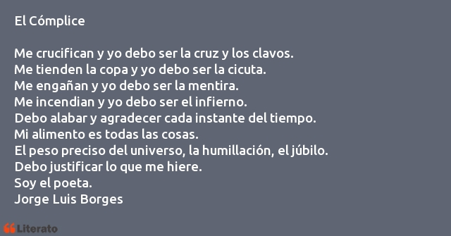 Grande Jorge Luis Borges como siempre.