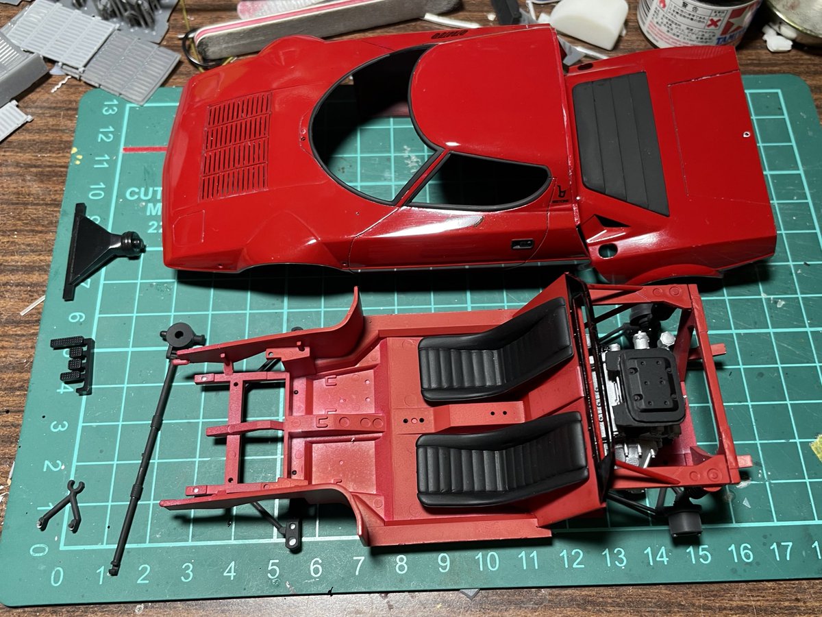 barrigtonia's tweet image. #2mgandini
5,6月は全然模型できませんでした💦
ゆっくり完成させます^ ^