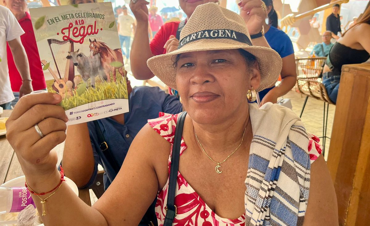 GobMeta's tweet image. Propios y visitantes disfrutan #ALoLegal de la mejor feria agroindustrial de la Orinoquía #ExpoMalocas. Conoce las estampillas autorizadas por el departamento del Meta y las características que debe tener un cigarrillo legal y ¡pásala mejor! 🤠
#Todoscontraelcontrabando