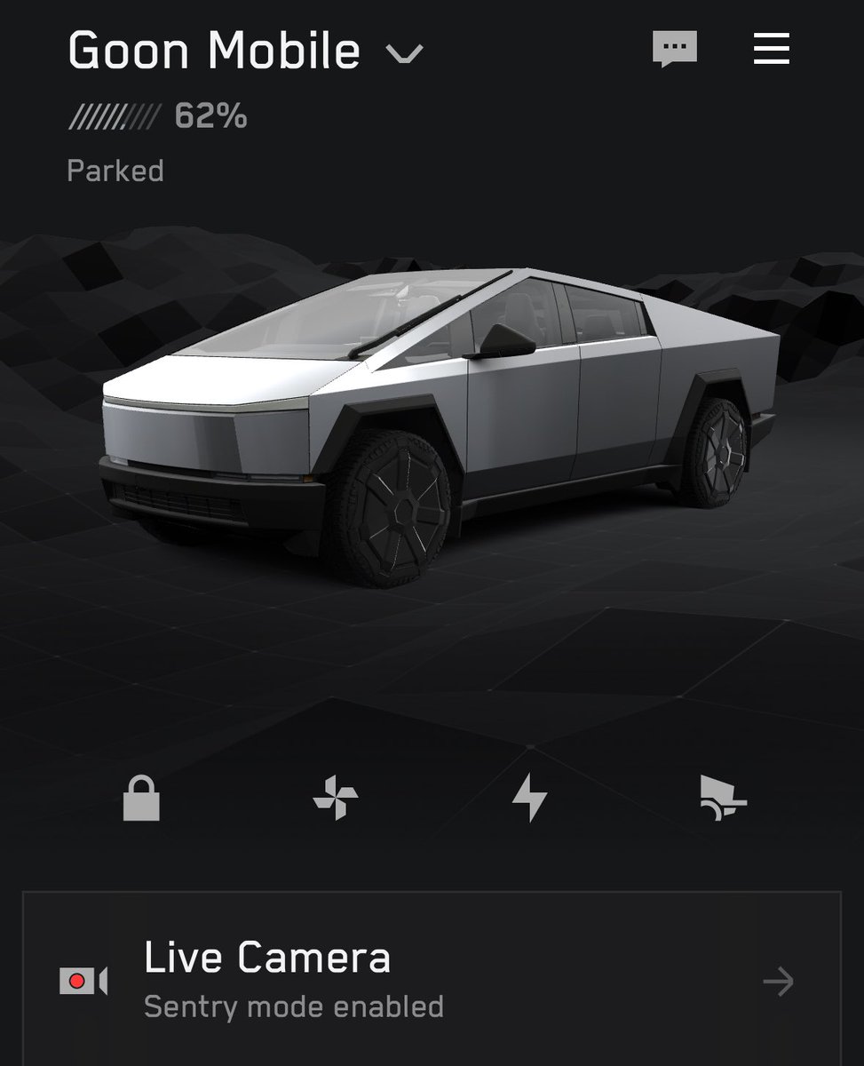 luckygooon's tweet photo. Goon Mobile still it is #CyberTesla https://t.co/2iq0WwWBEJ