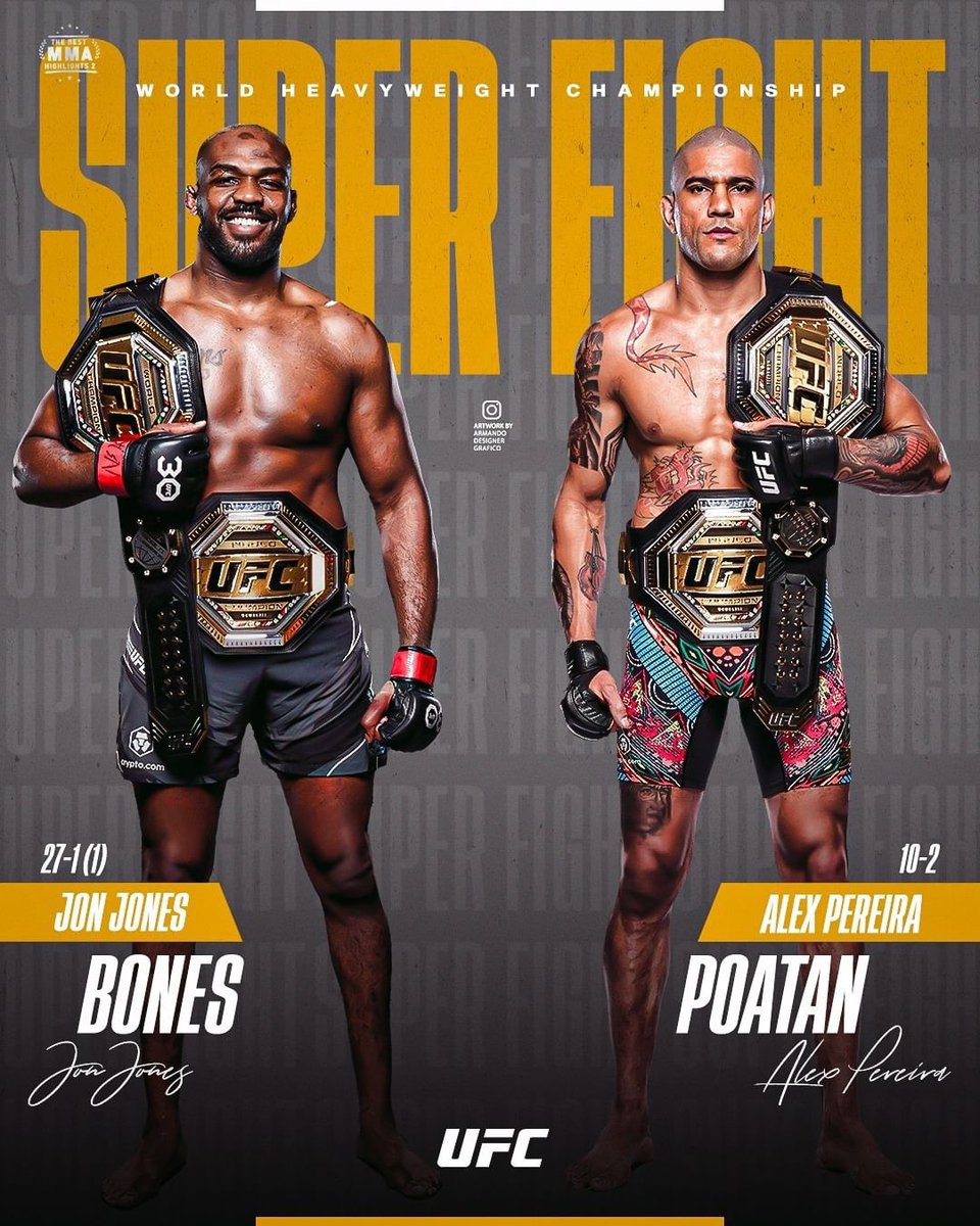 MMAUNCENSORED1's tweet photo. Jon Jones reaction to Alex Pereira’s win at #UFC303 and moving up to heavyweight: 

“When I beat Miocic, I might give him a chance, but only if he beats Aspinall. In any case, it would be an easy night for me; I would choke him out just like I did Gane. I'm the king of the jungle."

#UFC #MMA