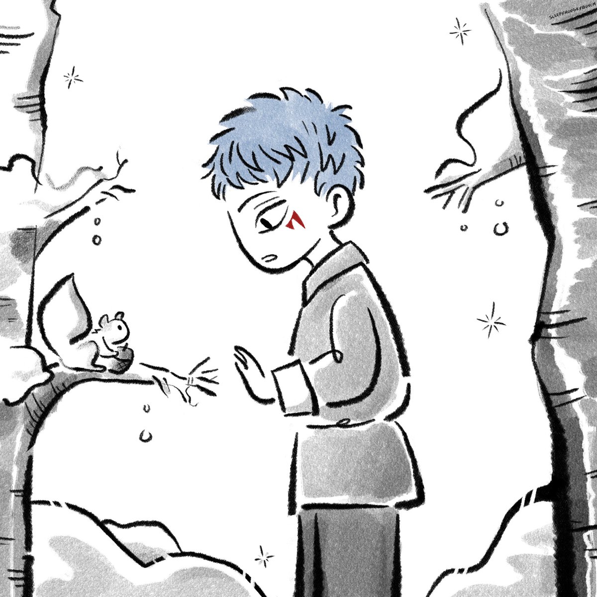 DoodleAndDie's tweet photo. Little blue dragon meets a new friend.
#yotd #shinah #akatsukinoyona #yonaofthedawn https://t.co/Le3IqQMgHa