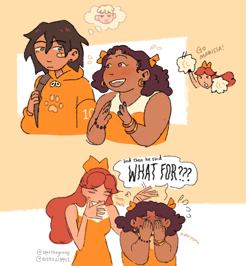 sportboysoup's tweet photo. katelyn and marissa's adventures in being normal cheerleaders for the world's most insane college sports team 🎉🎀🧡 #aftg https://t.co/oCzp6RMAo7