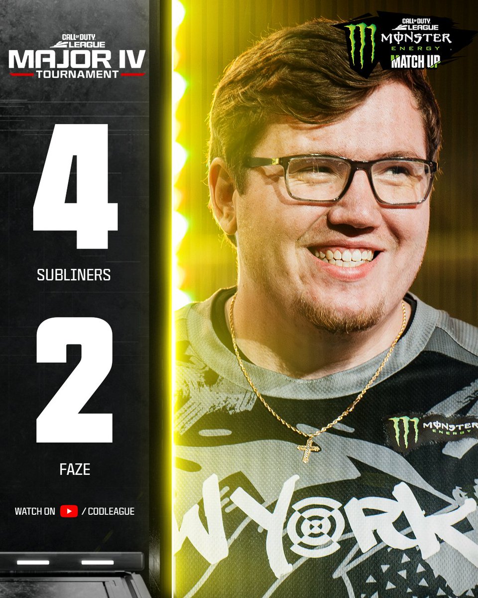 CODLeague's tweet image. 🏆 @Subliners ARE YOUR MAJOR IV CHAMPIONS!

#CDL2024 | #StandClear