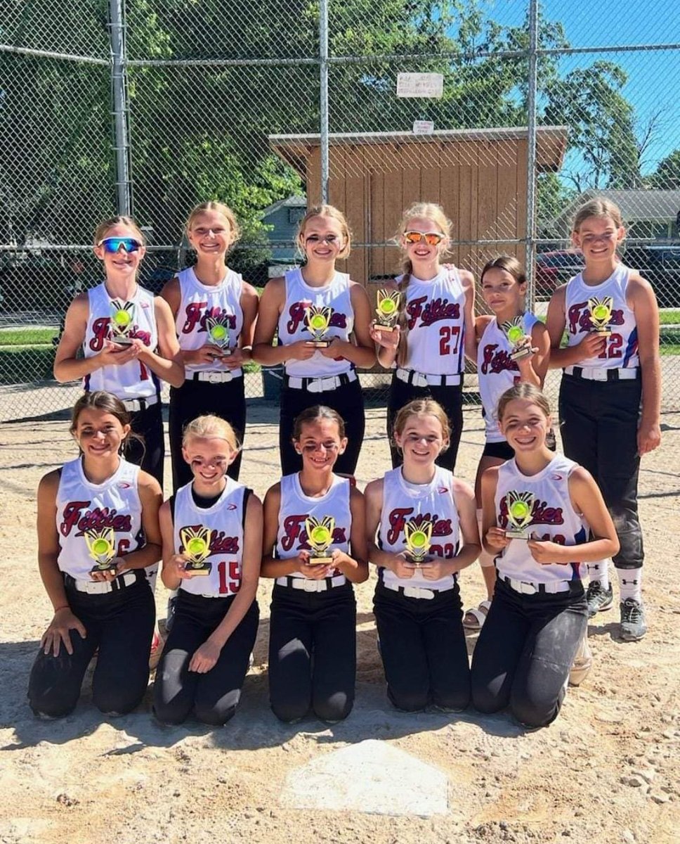actdirMAA's tweet image. Congratulations to the Merton Fillies 12U red team on winning the silver bracket championship at the Beaver Dam Open! Way to go girls!