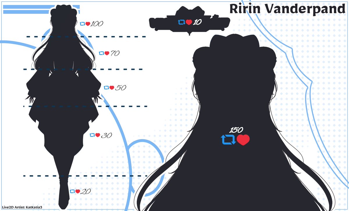 RirinVanderpand's tweet photo. 🐼MODEL REVEAL🐼
Hey hey guys Ririn here come and join me to the new adventures
.
Help me to unlock new model 2.0 💙
.
L2d by @KatKatia3
.
Would you be so kind as to help unlock me ?
.
❤️+🔄 Appreciate!
.
#VtuberUprising #ModelReveal #Vtuber #VtuberID #VtuberNewModel https://t.co/MRxP1ghWIg