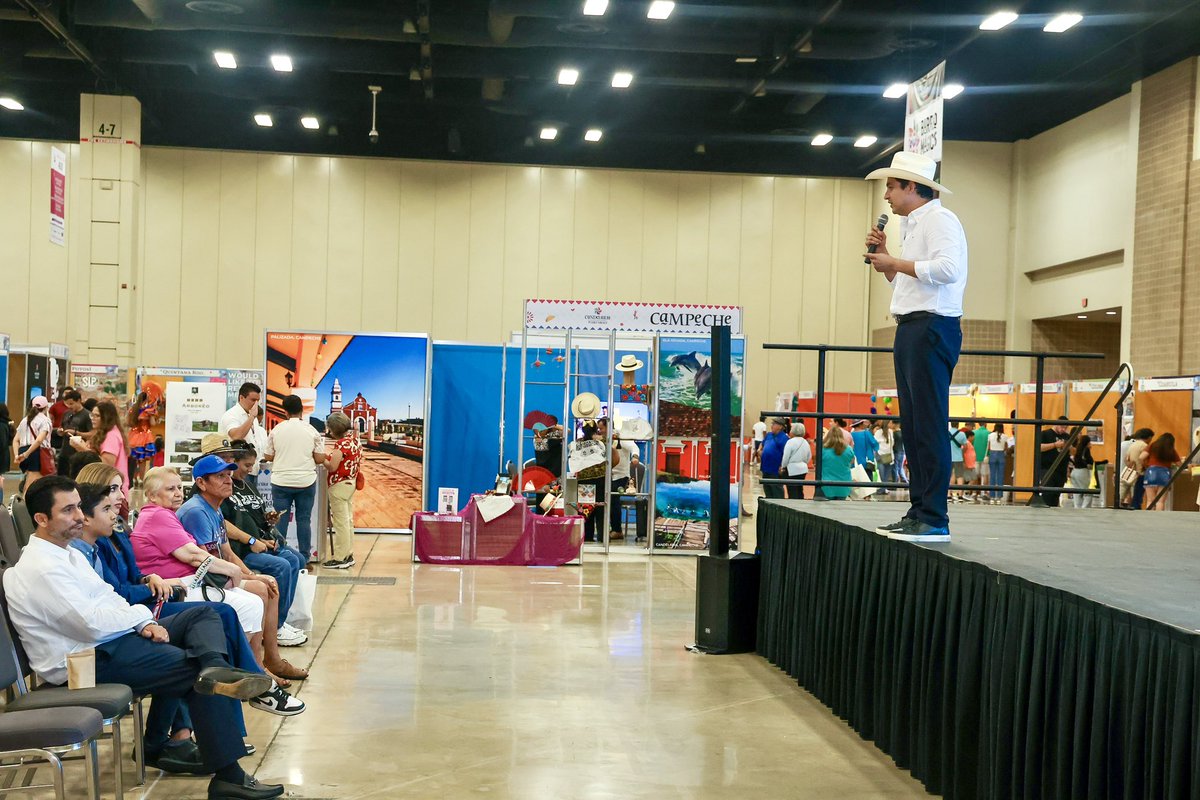 Roberto Gradillas (@gradillasrob) on Twitter photo Durante el Tianguis Internacional de Pueblos Magicos, hicimos presentación de destino turístico de Sonora ante los asistentes.
Por instrucción del Gobernador <a href="/AlfonsoDurazo/">Alfonso Durazo</a> continuamos con una muy importante agenda de promoción turística de Sonora. 🌵🗺️ Durante el Tianguis Internacional de Pueblos Magicos, hicimos presentación de destino turístico de Sonora ante los asistentes.
Por instrucción del Gobernador <a href="/AlfonsoDurazo/">Alfonso Durazo</a> continuamos con una muy importante agenda de promoción turística de Sonora. 🌵🗺️