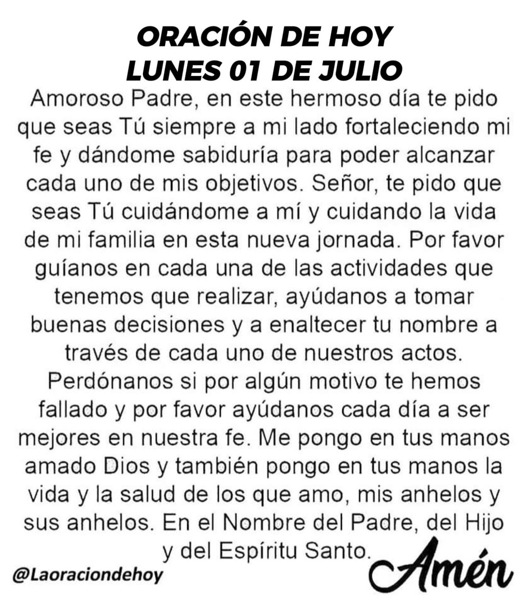 Oración De Hoy tweet media