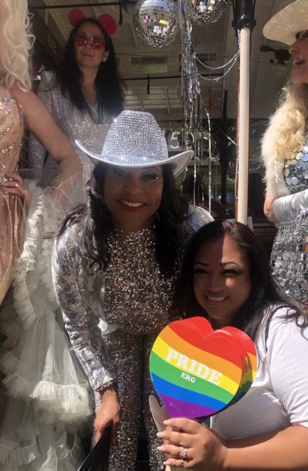Chris_Hendrix14's tweet photo. It’s a “Summer Renaissance” at the 2024 SF Pride Parade with Mayor @LondonBreed ! 🌈🪩🌈🪩🌈 #SFPride #sfpride54 #beaconoflove https://t.co/htfwTwmzxE
