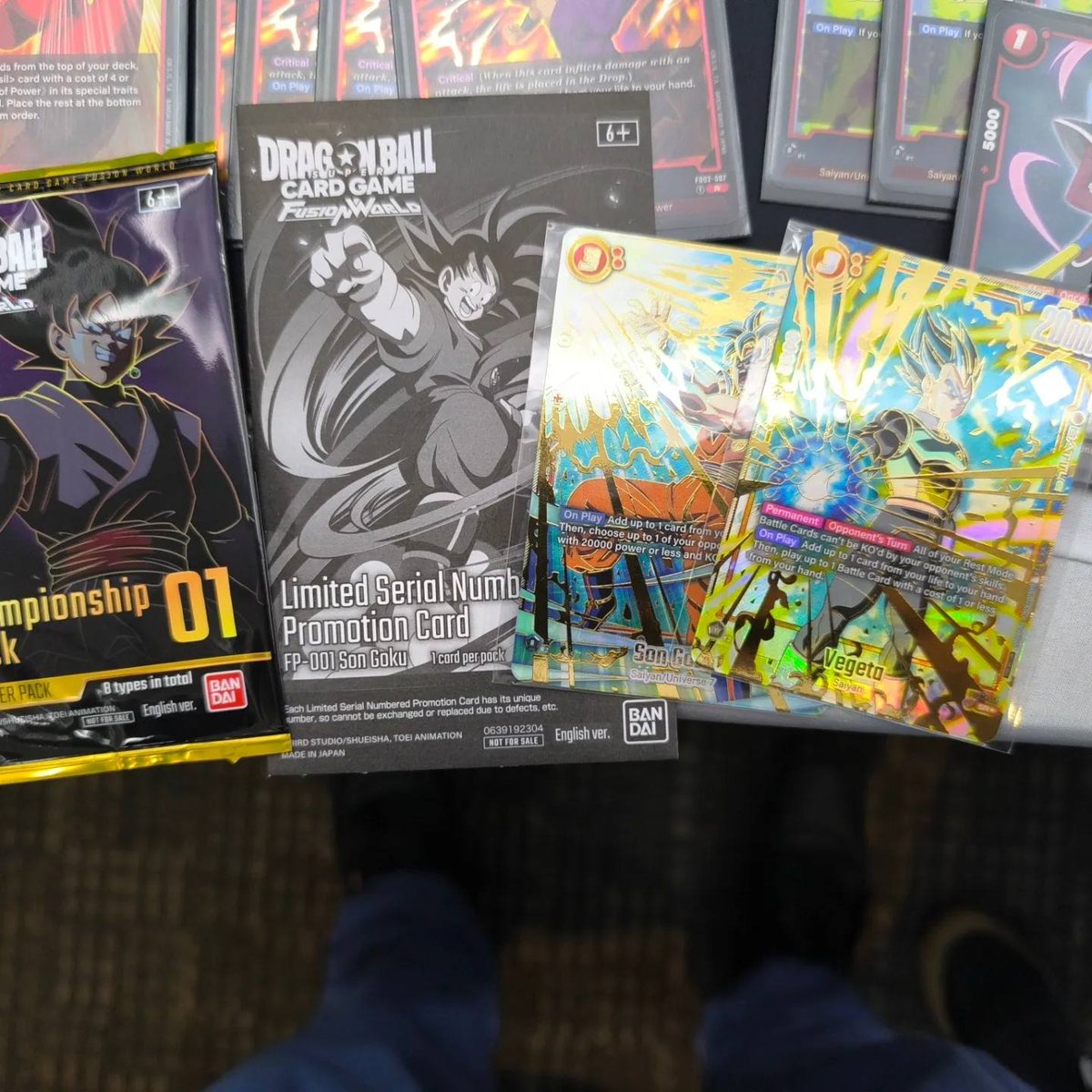 panxueli's tweet photo. Top16 regional Latam Dragon ball super fusion World!
#dbscardgame #dbsuper #fusionworld https://t.co/k8pnrizoQr