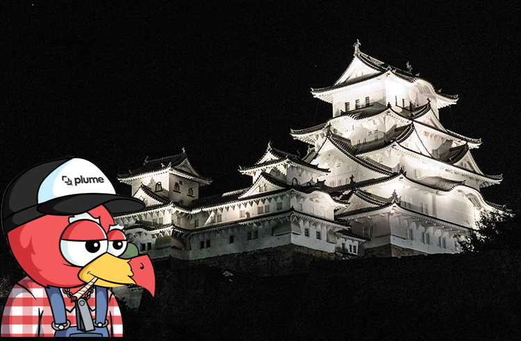 blacknine51's tweet photo. @plumenetwork @IntractCampaign Himeji Castle ,Japan

 #GlobalGoons 
#PlumeTestnet https://t.co/PUqbubzoTs