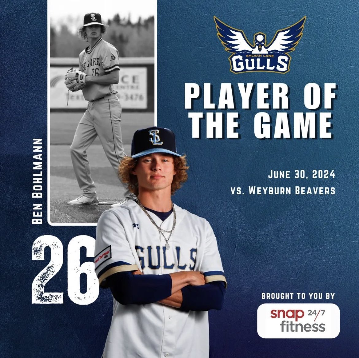 When we needed him the most, Ben Bohlmann kept us in it 🫡

3.0 IP / 0 H / 0 R / 0 ER / 4 SO