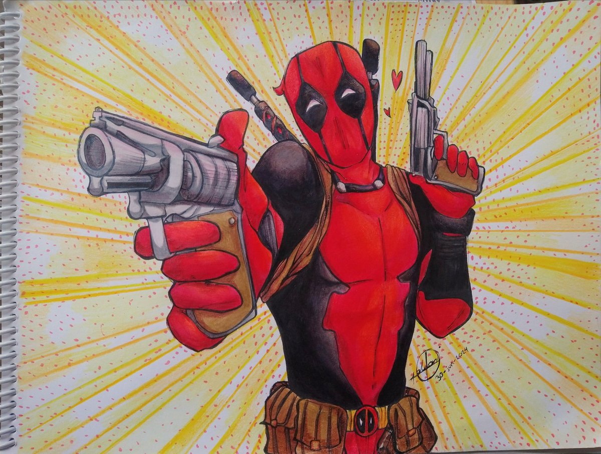 "Así es, estás a punto de morir. ¡BANG! Solo bromeaba, ¡ja, era mentira!"
#Deadpool
