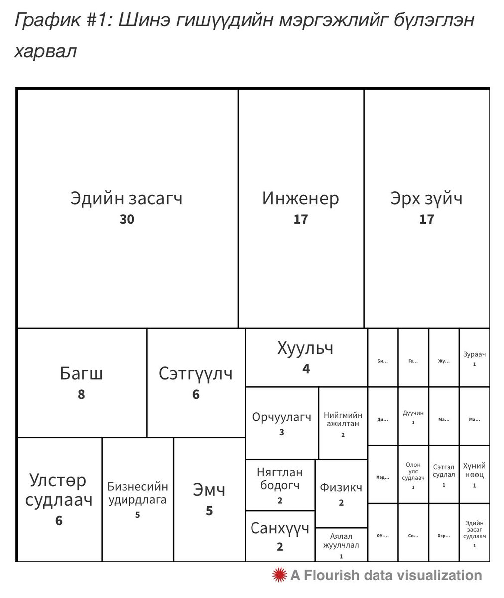 Инженэрүүд олонтой парламент болоо юу даа?