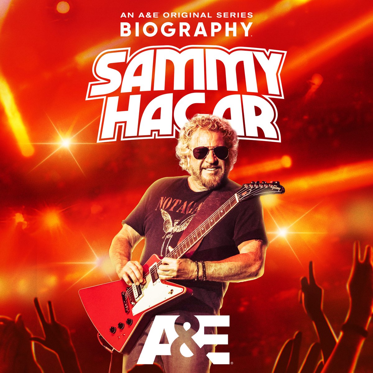 AETV's tweet photo. An ALL-NEW Biography: @SammyHagar is STARTING NOW on A&E! #BioSammyHagar https://t.co/ZGhBB3IVlM