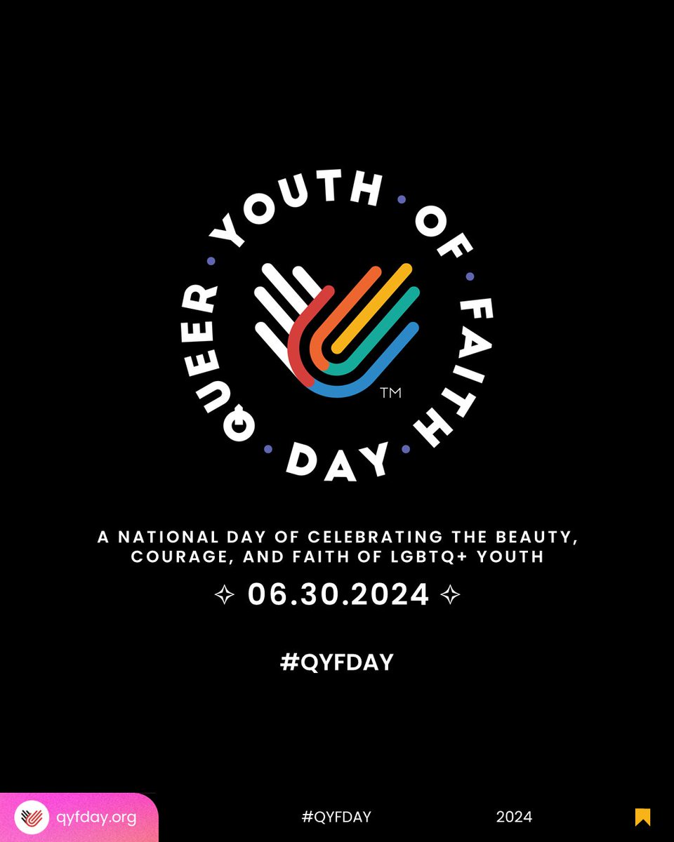 🙏 THANK YOU FOR CELEBRATING WITH US 🏳️‍🌈

🌈 From the depths of our souls, we express our deepest gratitude to every one of you who participated in this year's #qyfday with <a href="/beloved_arise/">Beloved Arise</a>.

👇How did you celebrate Queer Youth of Faith Day this year?