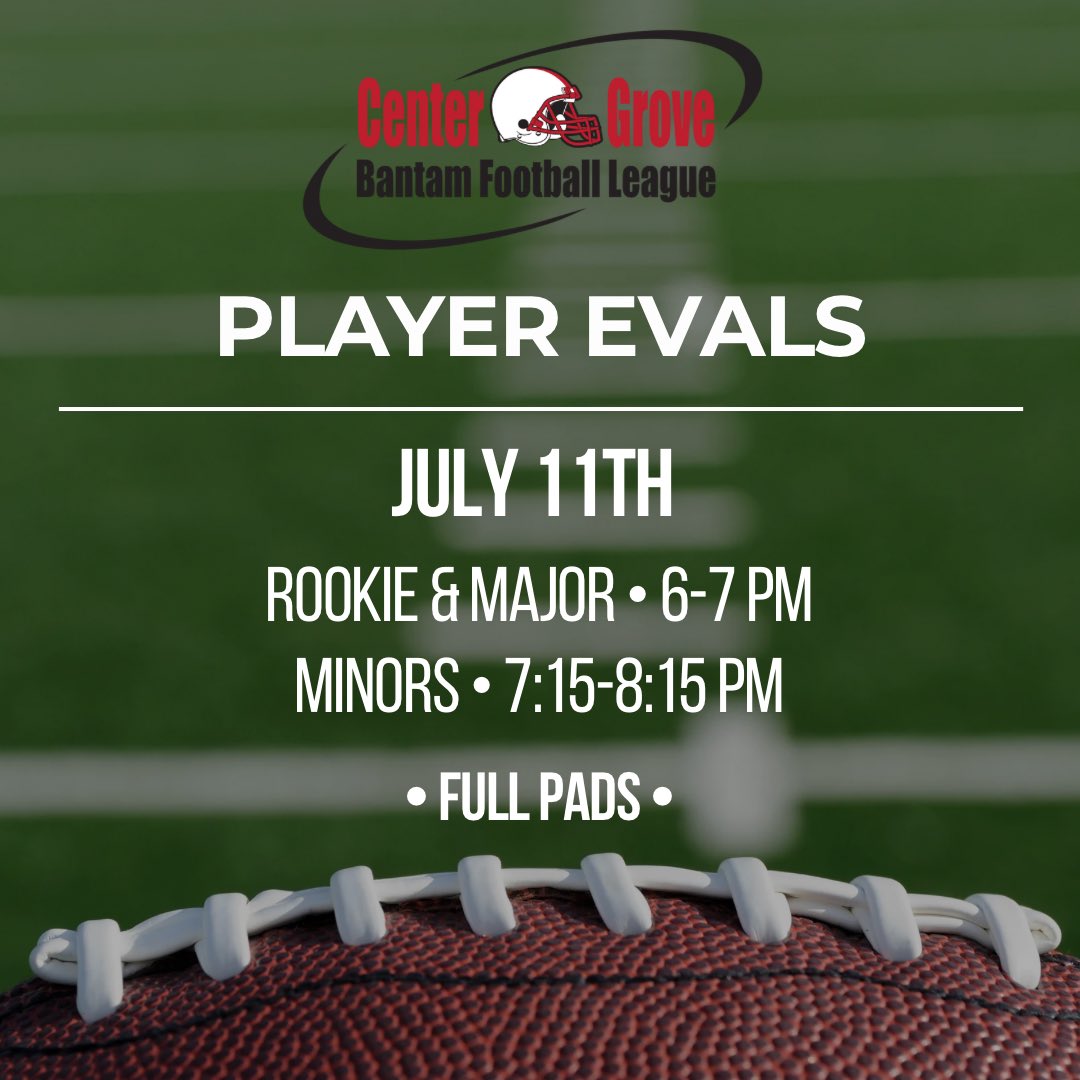 Save the date! 📆🏈