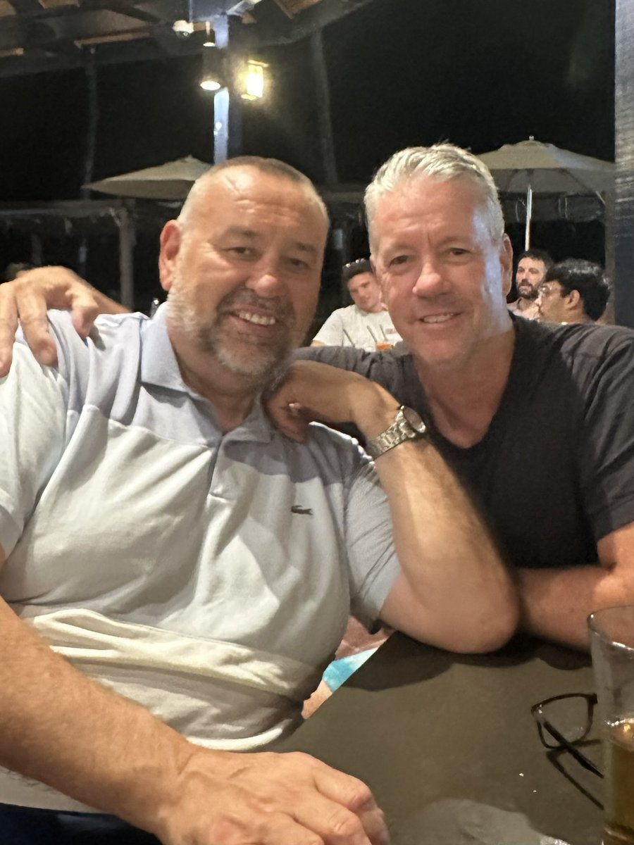Andy Mitchell (@andy59mitchell) on Twitter photo Catching up with old friends and acquaintances at the World Cup in Barbados 🇧🇧
Must try and find the video where I attempted to sign Chris for <a href="/SthWingfieldCC/">South Wingfield CC</a> . The deal was done until I told him I expected his Mrs to do the teas on the rota 😂😂
His loss <a href="/owzatcricket/">owzat-cricket</a> Catching up with old friends and acquaintances at the World Cup in Barbados 🇧🇧
Must try and find the video where I attempted to sign Chris for <a href="/SthWingfieldCC/">South Wingfield CC</a> . The deal was done until I told him I expected his Mrs to do the teas on the rota 😂😂
His loss <a href="/owzatcricket/">owzat-cricket</a>